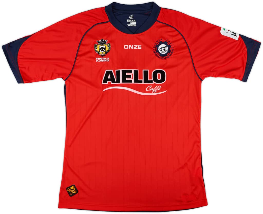 2010-11 Cosenza Home Shirt - 10/10 - (L)