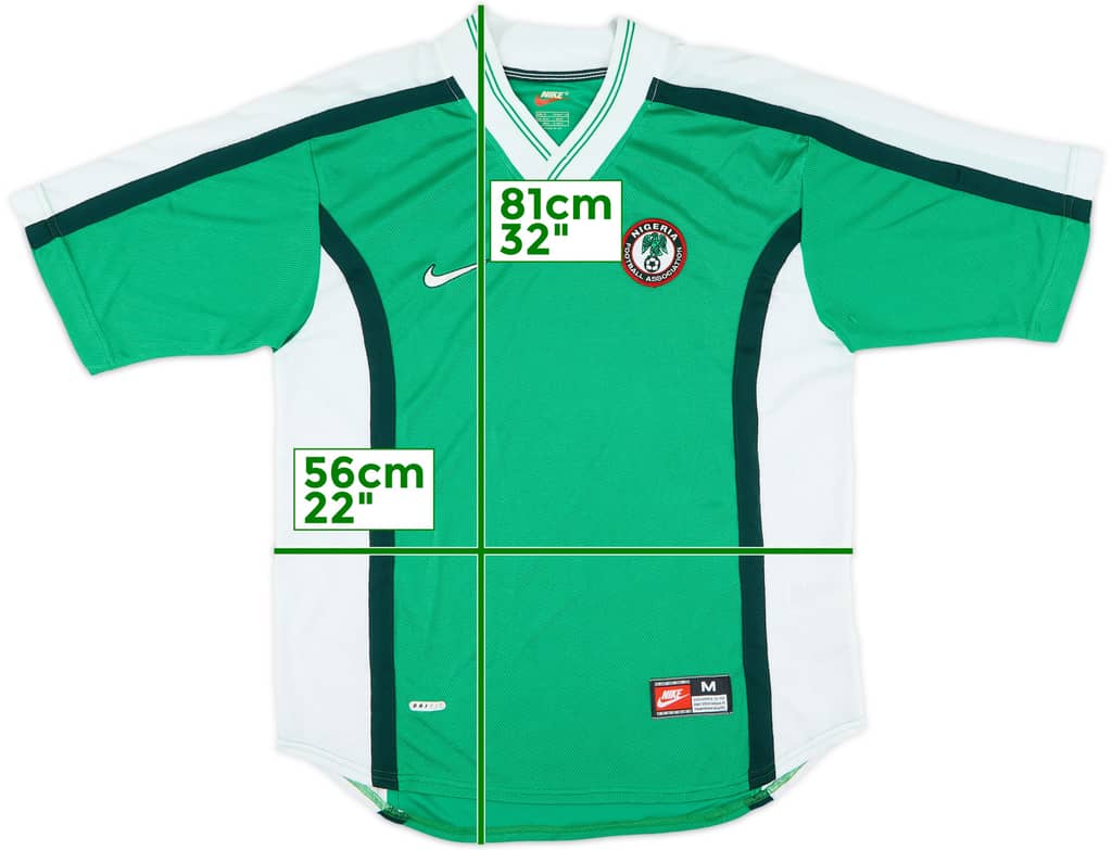 1998-00 Nigeria Home Shirt - 9/10 - (M)