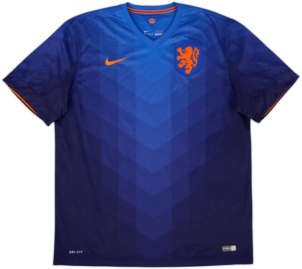 2014-15 Netherlands Away Shirt - 9/10 - (XL)