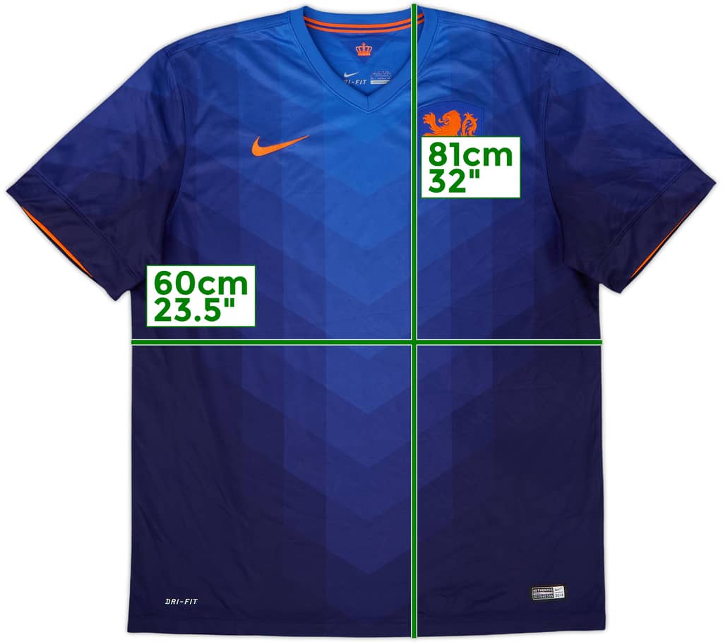 2014-15 Netherlands Away Shirt - 9/10 - (XL)