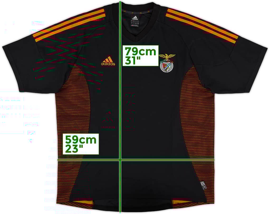 2002-03 Benfica Away Shirt - 10/10 - (L)
