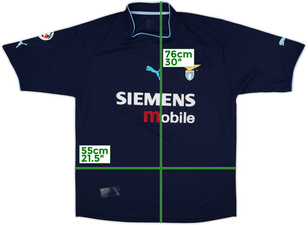 2002-03 Lazio Away Shirt - 7/10 - (L)