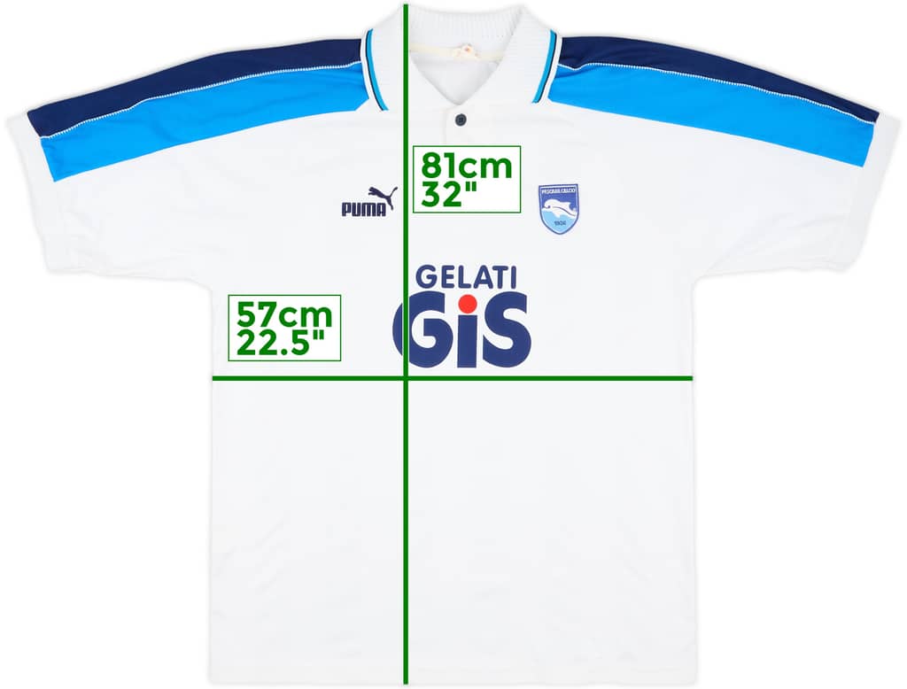 1997-98 Pescara Home Shirt - 6/10 - (XL)