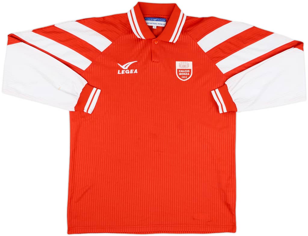 2002-03 Monza Home L/S Shirt - 8/10 - (L)