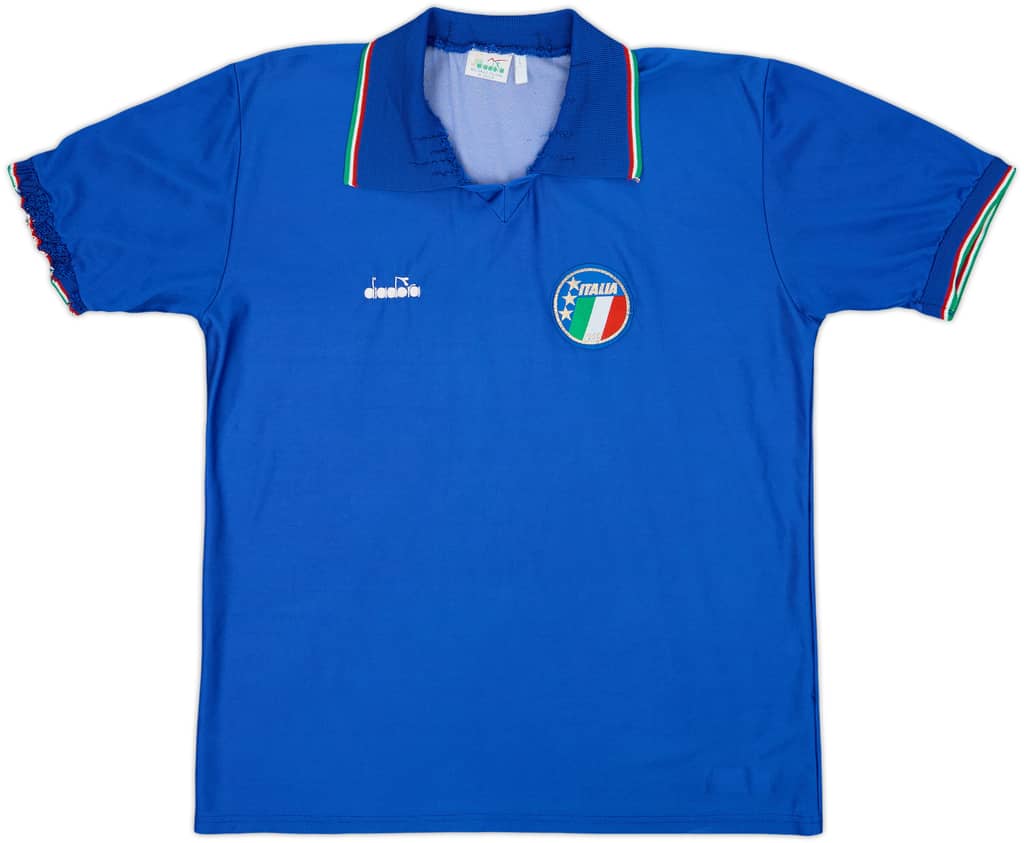 1986-90 Italy Home Shirt - 5/10 - (L)