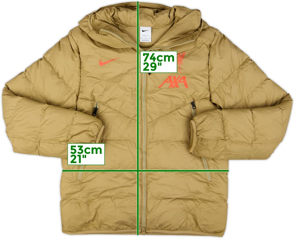 2021-22 Liverpool Nike Padded Bench Coat - 8/10 - (M)