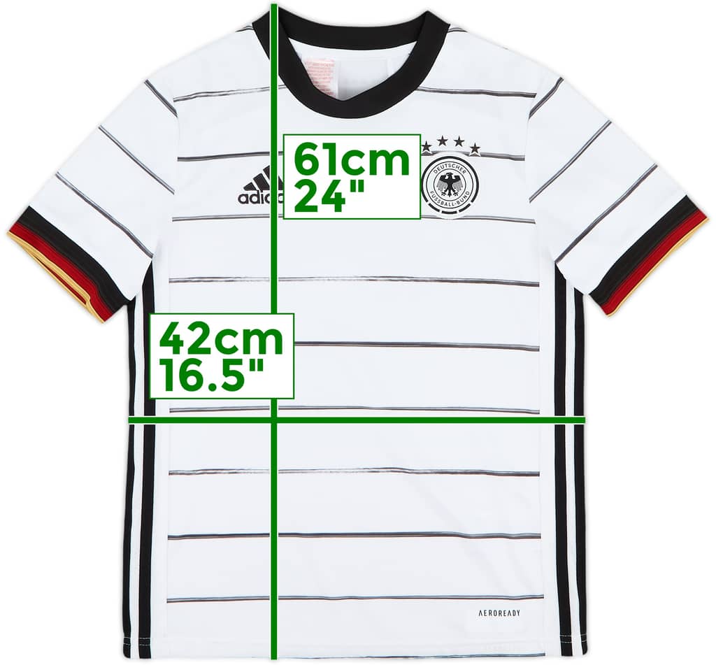 2020-21 Germany Home Shirt - 9/10 - (M.Boys)