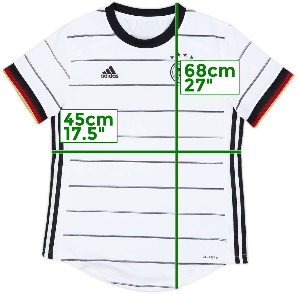 2020-21 Germany Home Shirt - 9/10 - (Women's S)