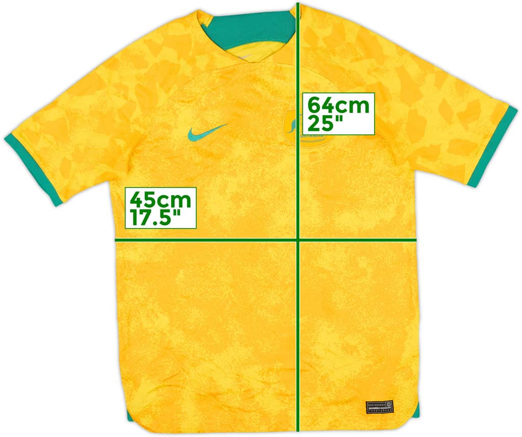 2022-23 Australia Home Shirt - 10/10 - (Women's XL)