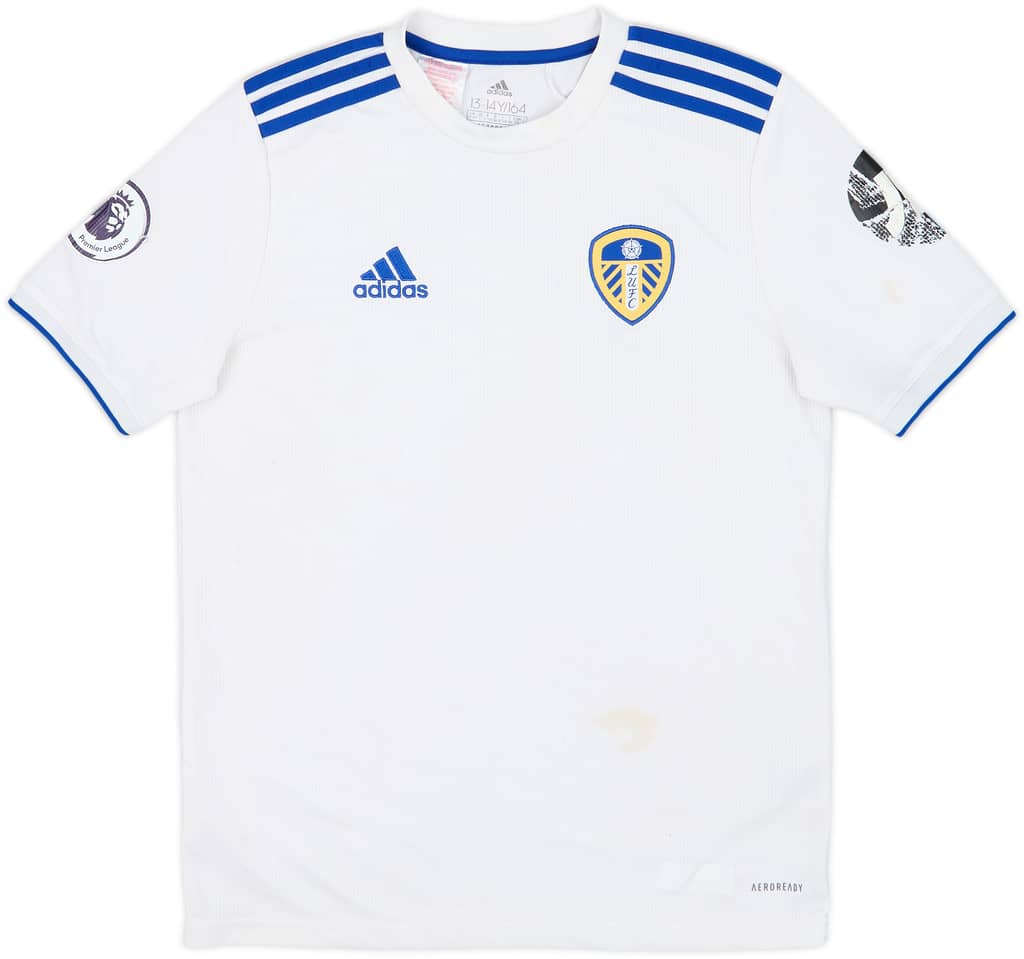 2020-21 Leeds United Home Shirt - 6/10 - (L.Boys)