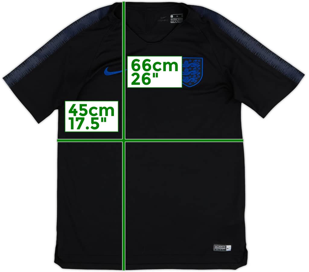 2018-19 England Nike Training Shirt - 9/10 - (XL.Boys)