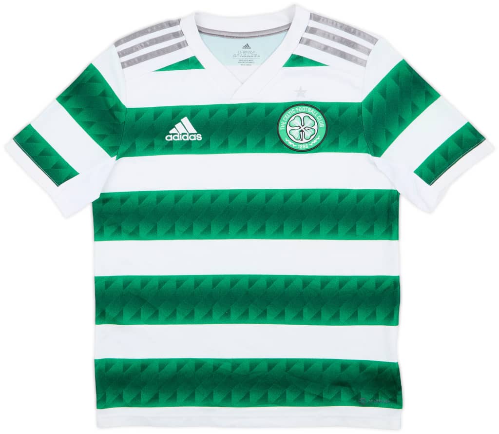 2022-23 Celtic Home Shirt - 8/10 - (L.Boys)