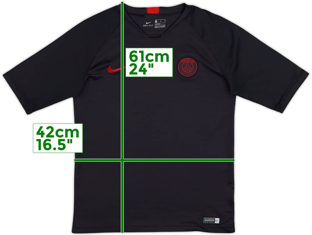 2019-20 Paris Saint-Germain Nike Training Shirt - 9/10 - (XL.Boys)