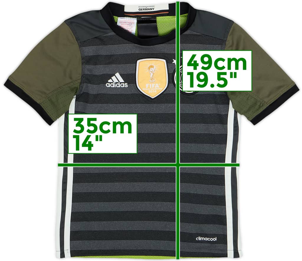2015-17 Germany Away Shirt - 5/10 - (S.Boys)