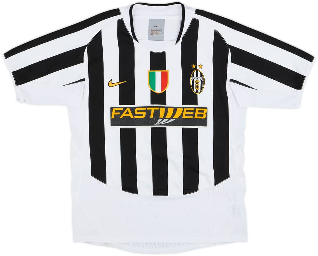 2003-04 Juventus Home Shirt - 6/10 - (L.Boys)