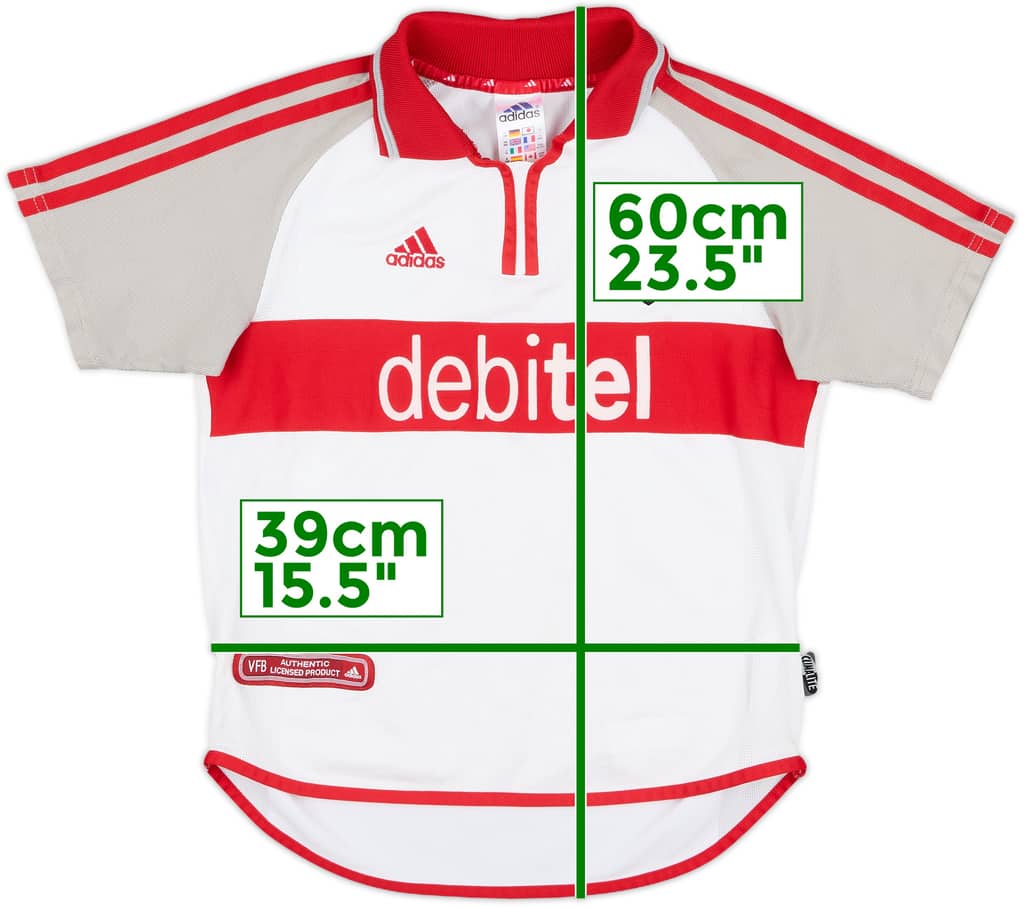 2000-02 Stuttgart Home Shirt - 8/10 - (M.Boys)