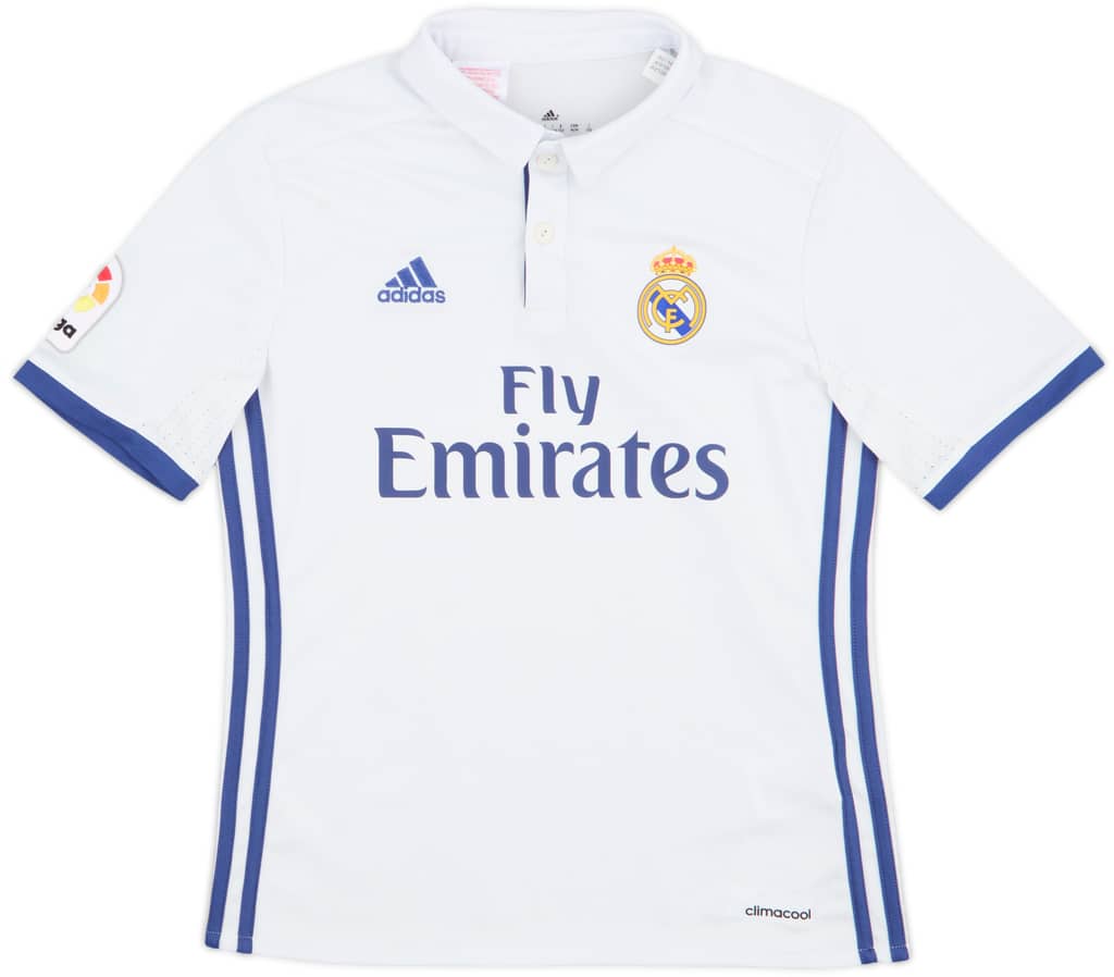 2016-17 Real Madrid Home Shirt - 6/10 - (M.Boys)