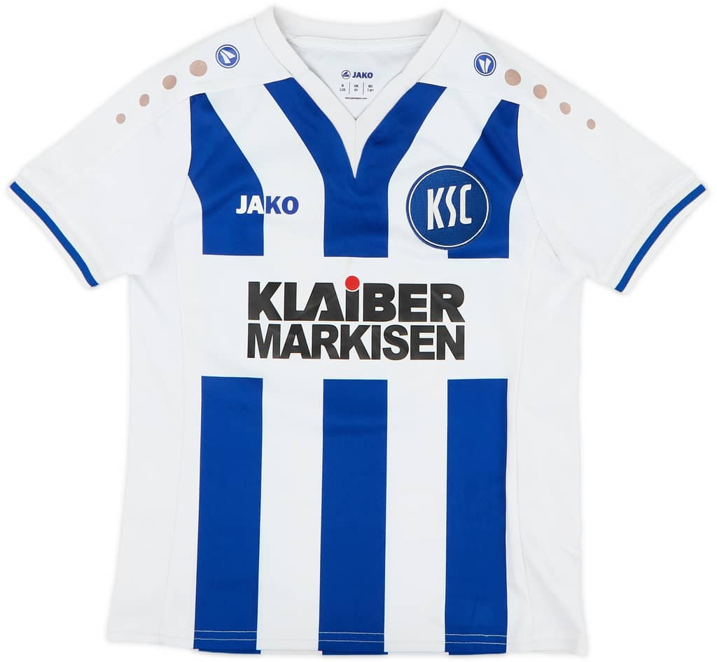 2015-16 Karlsruher Home Shirt - 8/10 - (S.Boys)