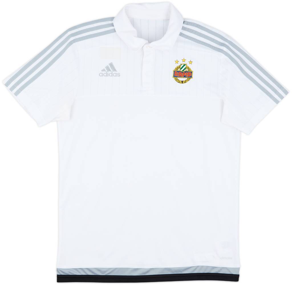2014-15 Rapid Vienna adidas Polo Shirt - 8/10 - (M)