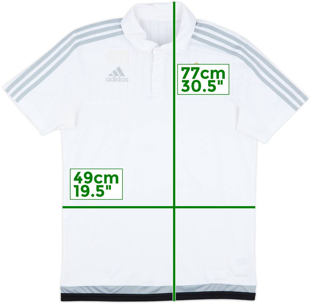 2014-15 Rapid Vienna adidas Polo Shirt - 8/10 - (M)