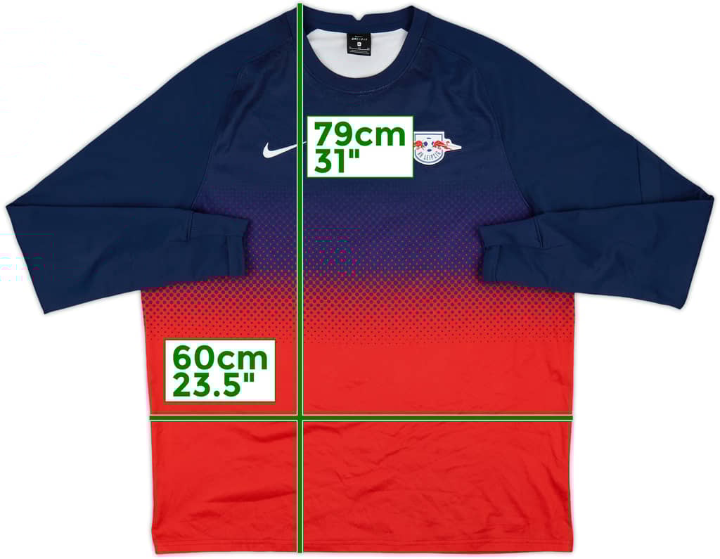 2020-21 RB Leipzig Nike Sweat Top - 6/10 - (XL)