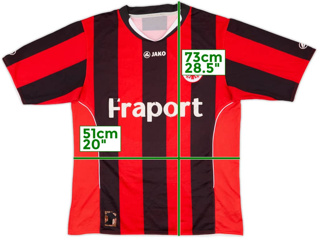 2010-12 Eintracht Frankfurt Home Shirt - 4/10 - (L)
