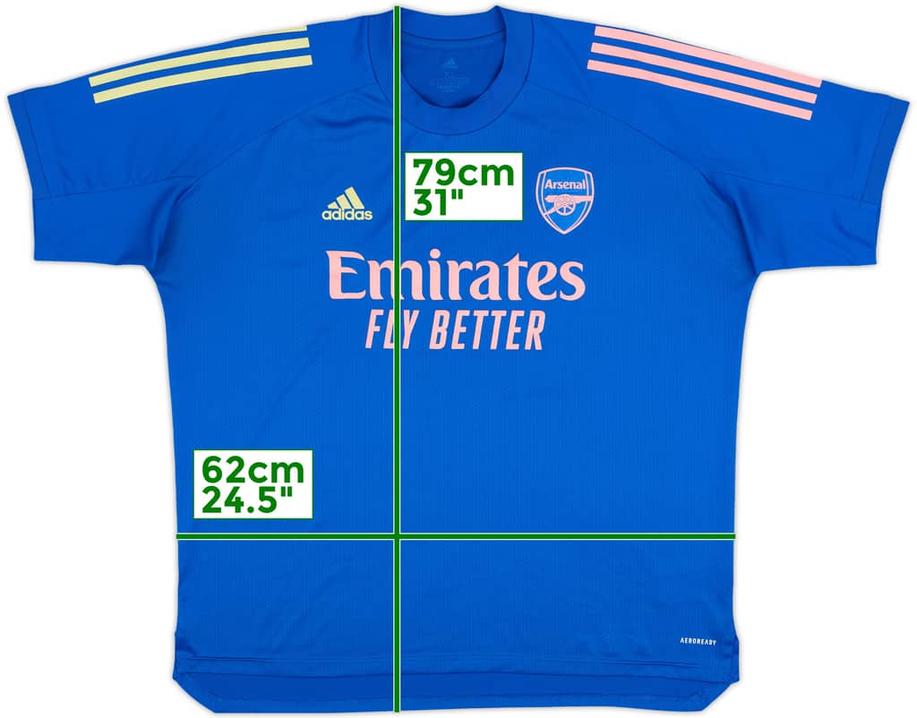 2020-21 Arsenal adidas Training Shirt - 8/10 - (XL)