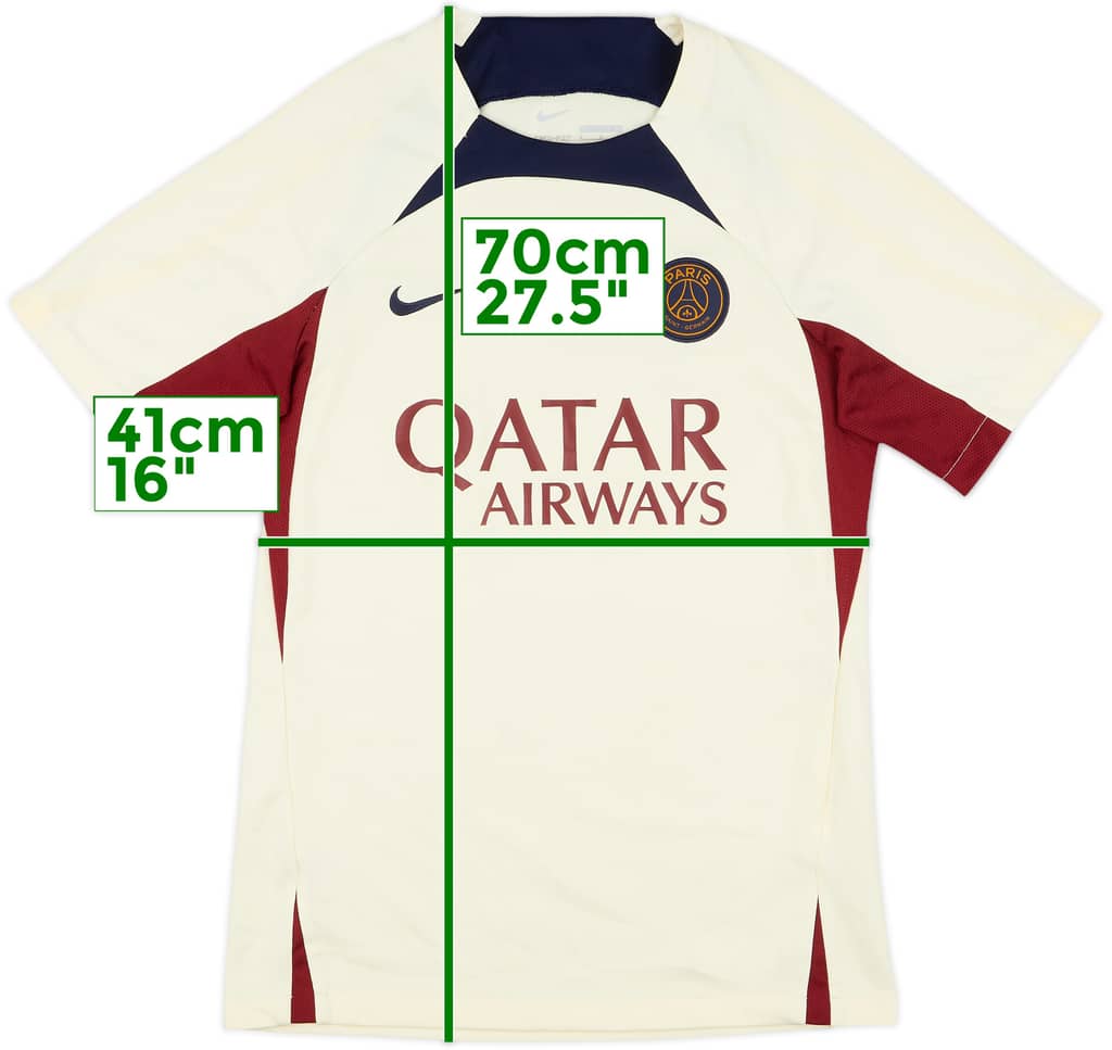 2023-24 Paris Saint-Germain Nike Training Shirt - 9/10 - (S)