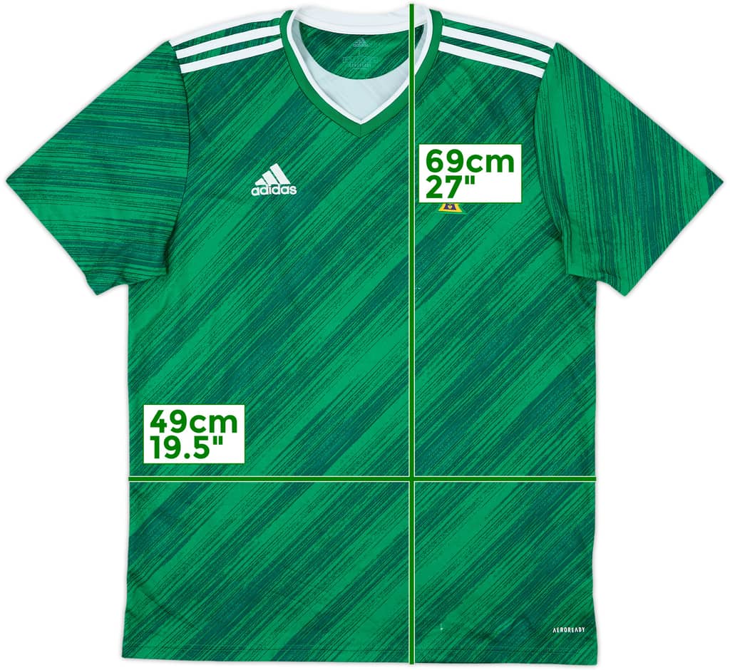 2020-22 Northern Ireland Home Shirt - 5/10 - (L)