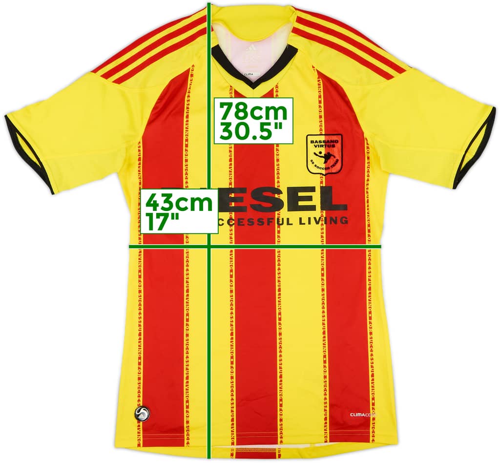 2010-11 Bassano Virtus Home Shirt - 9/10 - (M)