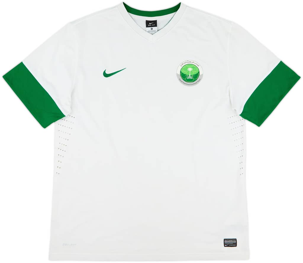 2013-14 Saudi Arabia Player Issue Home Shirt - 5/10 - (XL)