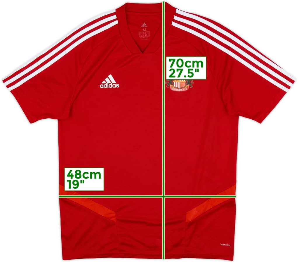 2019-20 Sunderland adidas Training Shirt - 7/10 - (M)