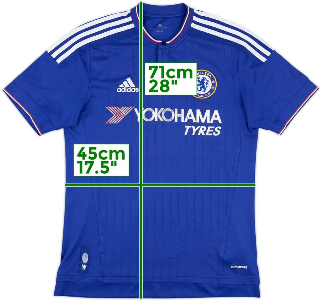 2015-16 Chelsea Home Shirt - 4/10 - (S)