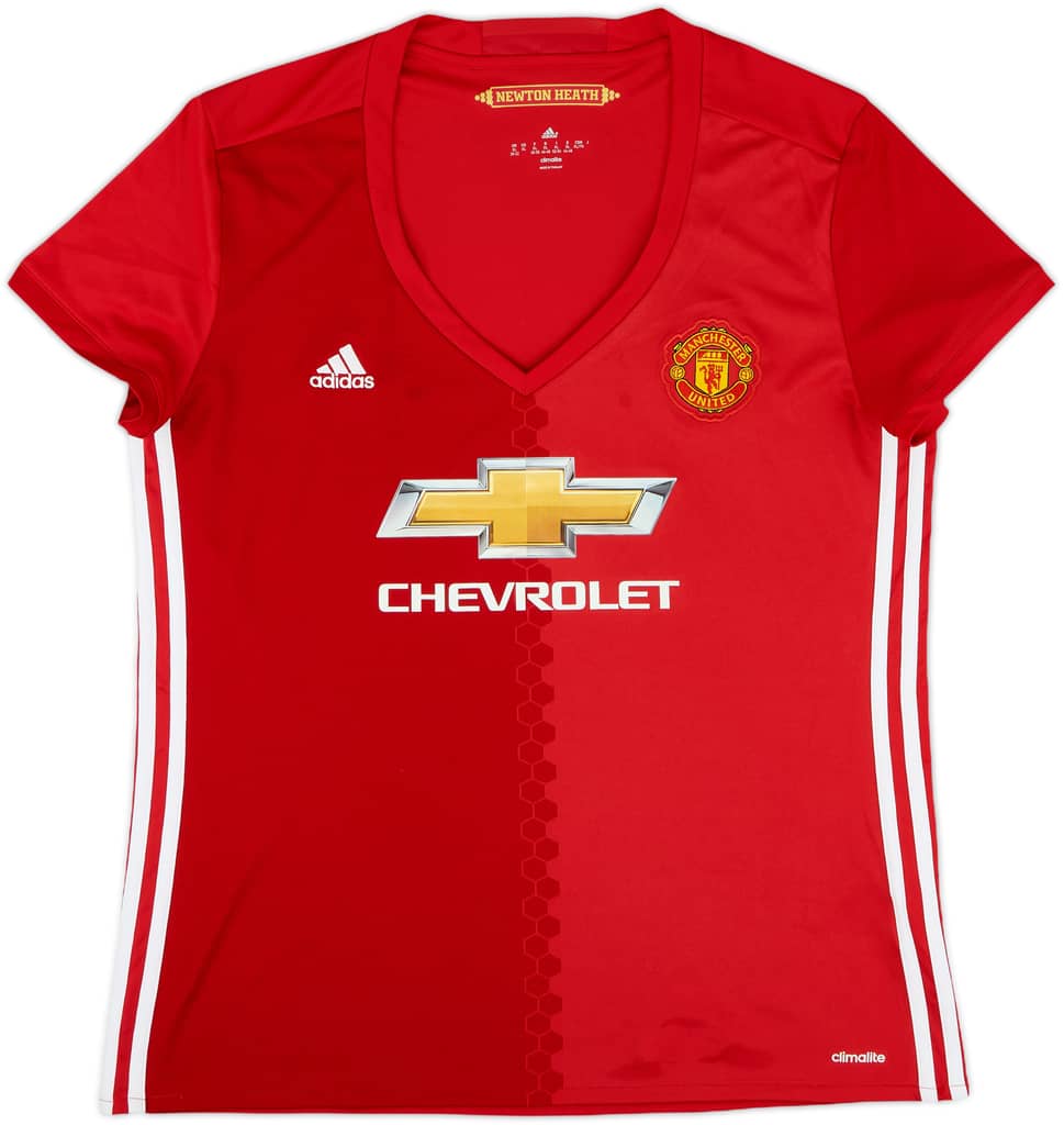 2016-17 Manchester United Home Shirt - 9/10 - (Women's XL)