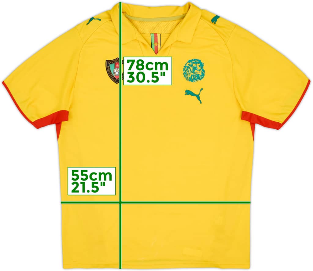 2008-09 Cameroon Away Shirt - 6/10 - (XL)