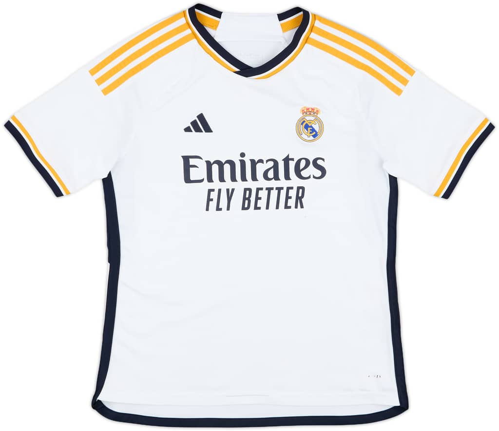 2023-24 Real Madrid Home Shirt - 5/10 - (L.Boys)
