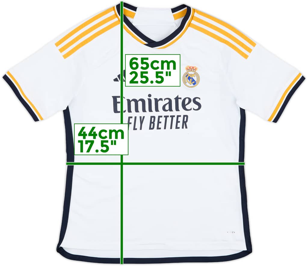 2023-24 Real Madrid Home Shirt - 5/10 - (L.Boys)