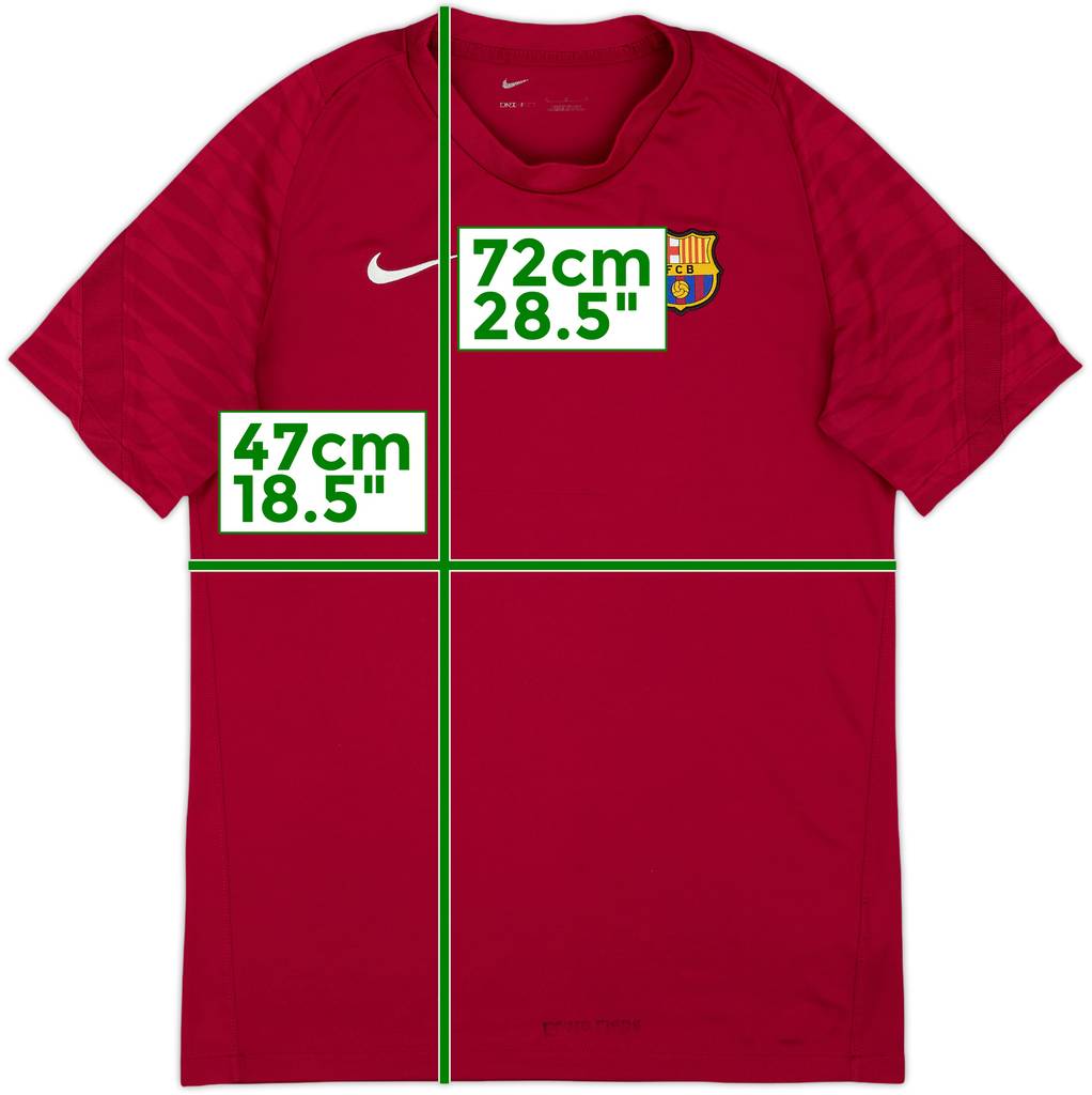 2021-22 Barcelona Nike Training Shirt - 5/10 - (M)