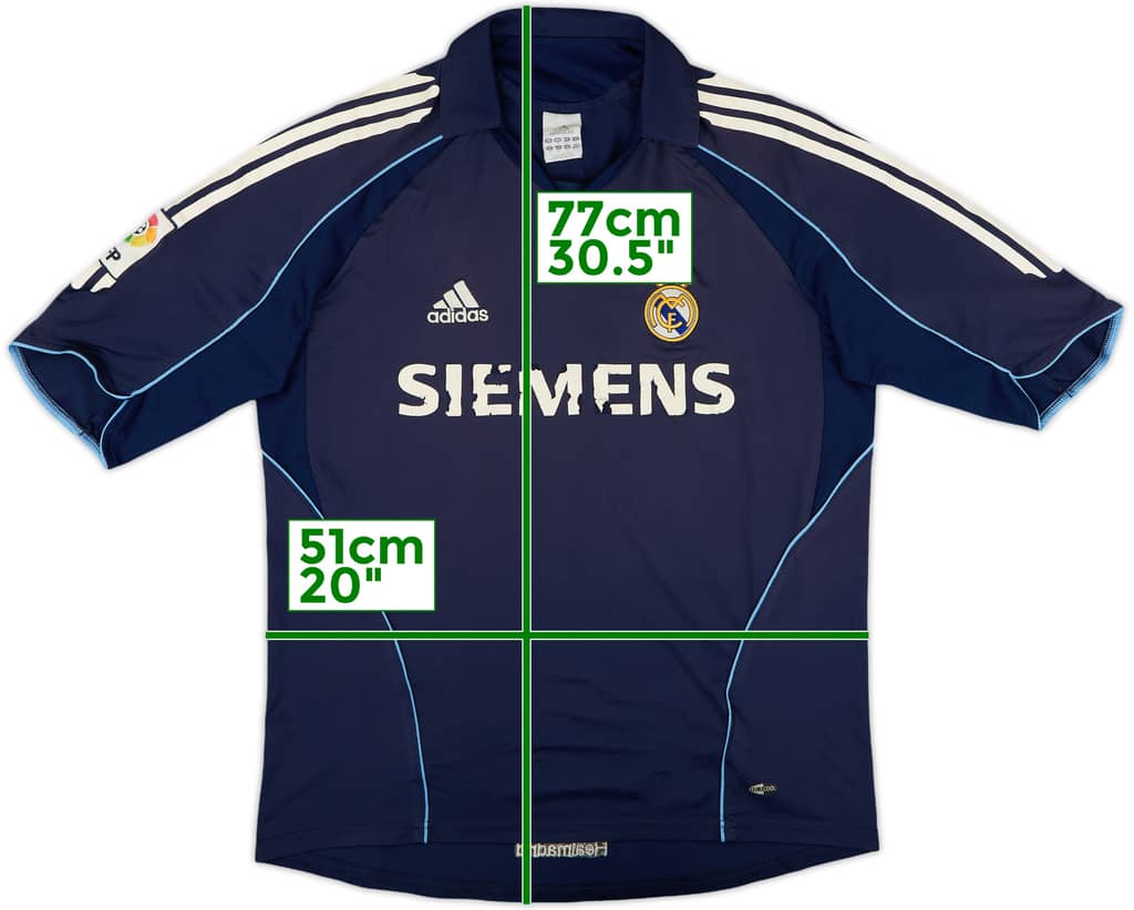 2005-06 Real Madrid Away Shirt - 4/10 - (M)