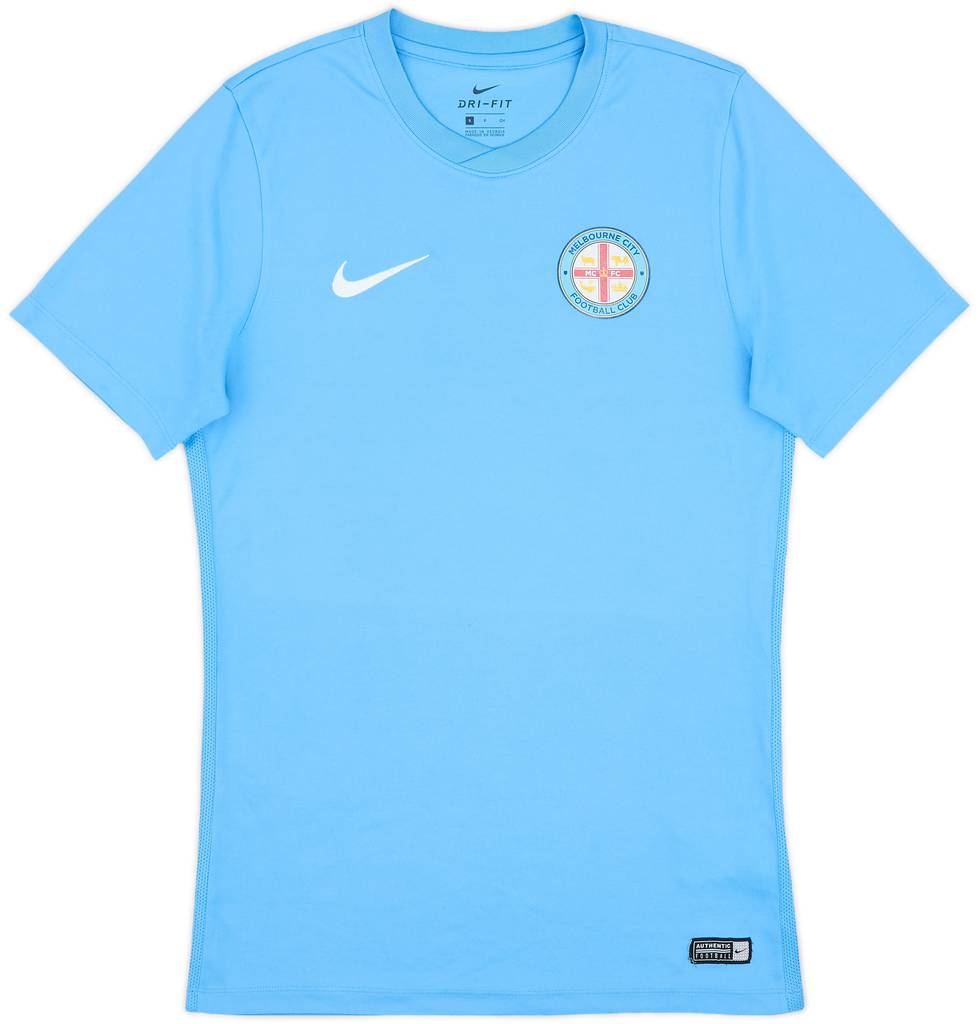 2017-18 Melbourne City Nike Training Shirt - 8/10 - (S)
