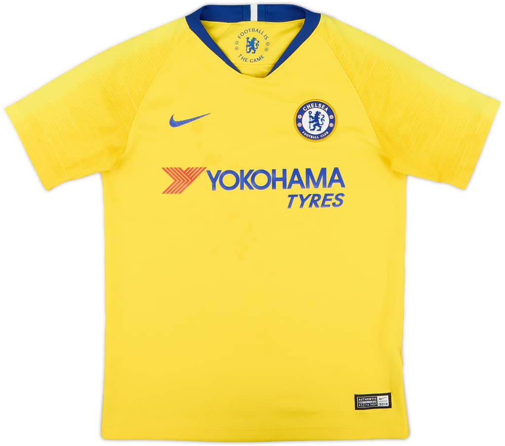 2018-19 Chelsea Away Shirt - 6/10 - (M.Boys)