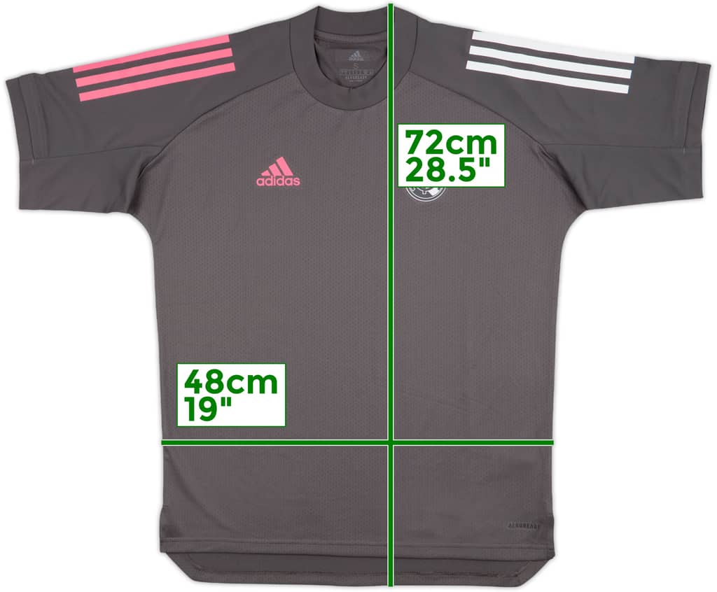 2020-21 Real Madrid adidas Training Shirt - 8/10 - (S)