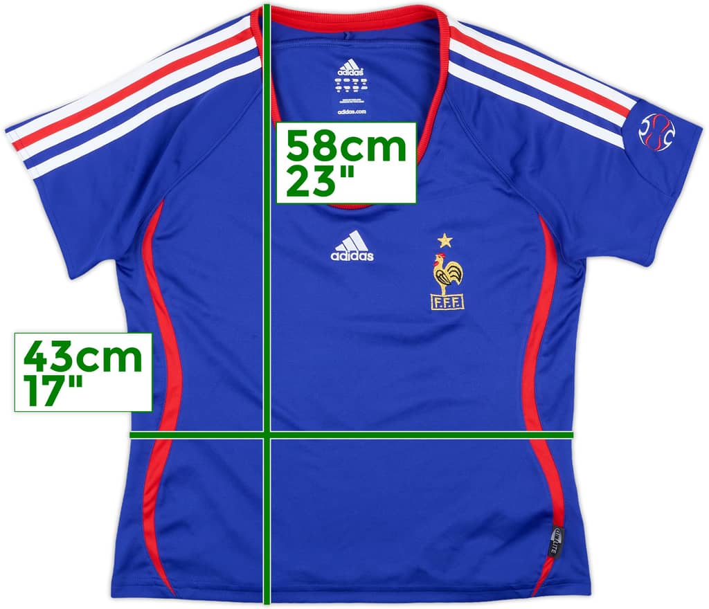 2006-07 France Home Shirt - 10/10 - (Women's L)