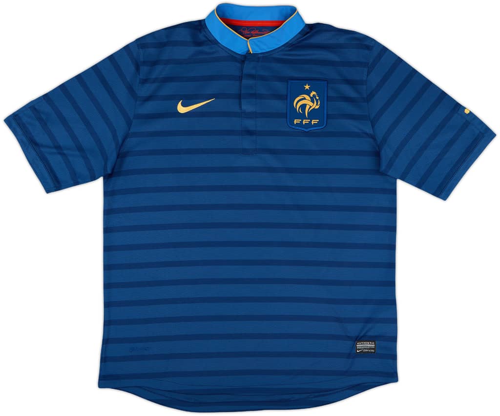 2012-13 France Home Shirt - 9/10 - (L)