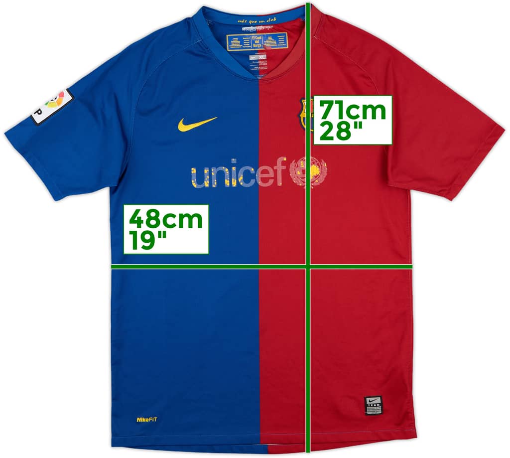 2009-10 Barcelona Home Shirt - 4/10 - (XL.Boys)