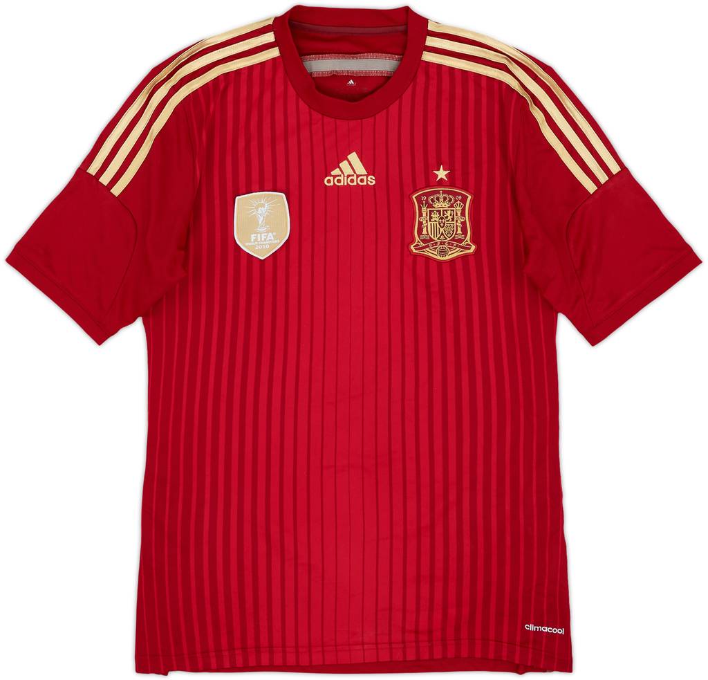 2013-15 Spain Home Shirt - 5/10 - (S)