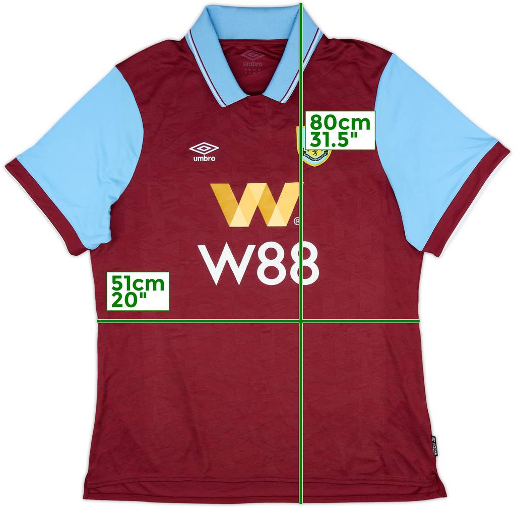 2023-24 Burnley Home Shirt - 10/10 - (Women's L)