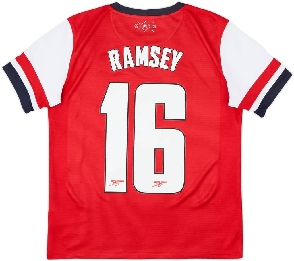 2012-14 Arsenal Home Shirt Ramsey #16 - 8/10 - (XL.Boys)