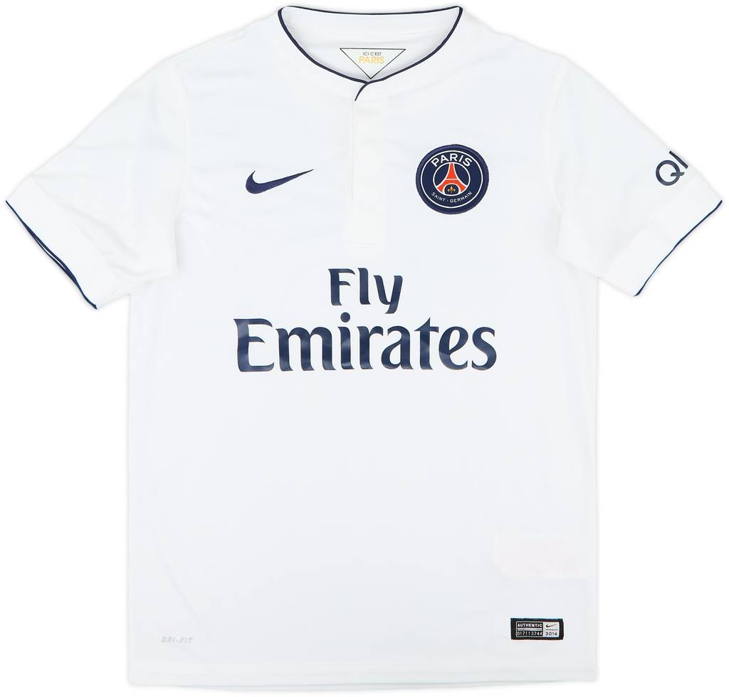 2014-15 Paris Saint-Germain Away Shirt - 9/10 - (L.Boys)