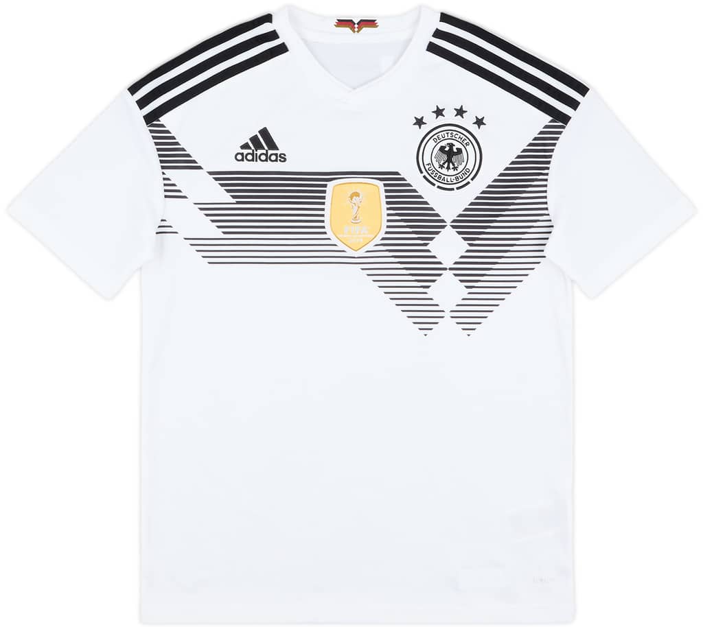 2018-19 Germany Home Shirt - 10/10 - (L.Boys)